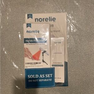 Norelie RedRevive Cold Laser Therapy Wand with Stand & Conductive Gel for Hand